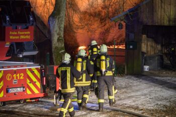 Großbrand Speck Müritz-Nationalpark