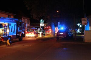 "Großbrand" Tankstelle in Malchow