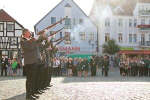 Eröffnung Schützenfest Waren (Müritz)