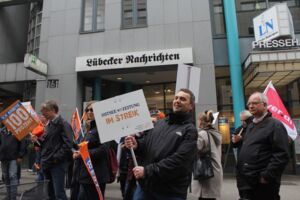 Ostesee-Zeitung Mitarbeiter streiken