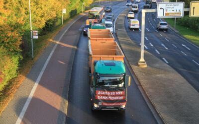 Demonstration „Unternehmeraufstand Müritz”