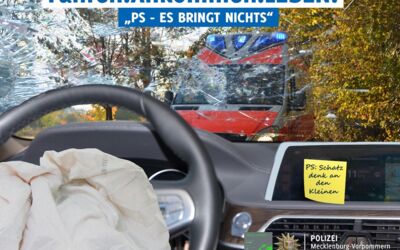 Polizei-Kampagne "Fahren.Ankommen.LEBEN!"