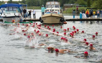 Teilnehmer Malchower Inselschwimmen