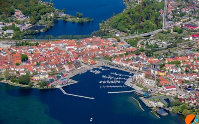 Luftbild Waren (Müritz)