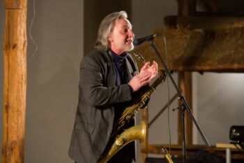 Saxophonist Musiker Andreas Pasternack Pasternack-Konzert Scheune Bollewick