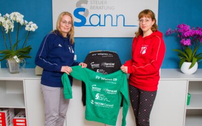 Neue Bekleidung für SV Waren 09 Laufteam