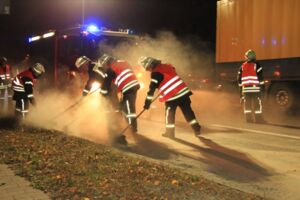 Feuerwehreinsatz Röbeler Chaussee