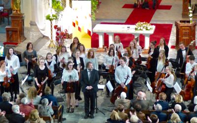 Jugendstreichorchester Kreismusikschule Müritz in Neerpelt