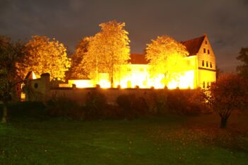 Nachtbild Penzliner Burg Penzliner Burg bei Nacht