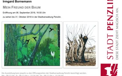 Ausstellung von Irmgard Bornemann in Penzlin