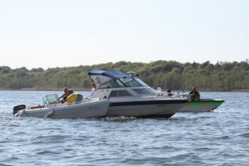 Wasserrettung auf dem Kölpinsee Wasserrettung auf dem Kölpinsee