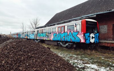 Züge der Baureihe DT 3 verschrottet