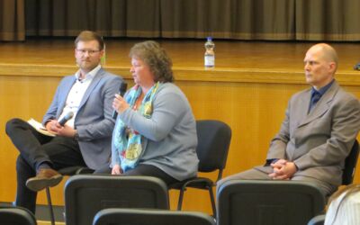 Michael Meyer, Ramona Stein & René Putzar Malchow Bürgermeister