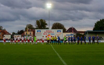 Fußball im Waldstadion Malchow