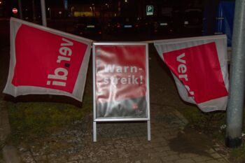 Warnstreik im Busverkehr Mecklenburgische Seeplatte