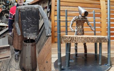 Metallkünstlers Gerd Schneider aus Sandhausen