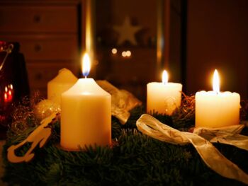 Feuer und Brände Weihnachtszeit