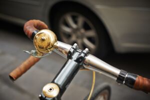 Radfahrer im Straßenverkehr