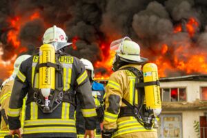 Großbrand in Waren (Müritz)