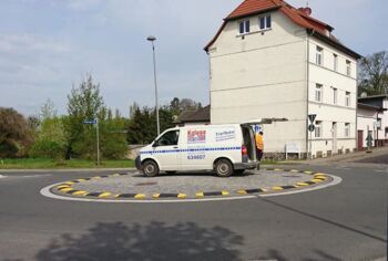 Bauarbeiten in Waren (Müritz)