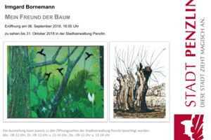 Ausstellung von Irmgard Bornemann in Penzlin