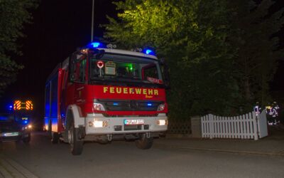 Einsatz Freiwillige Feuerwehr Waren (Müritz)