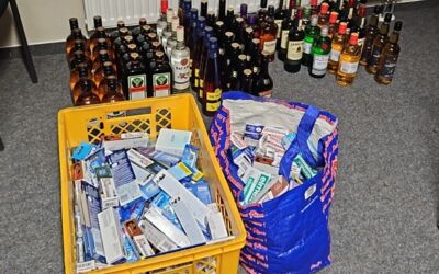 Polizei erwischt Diebe bei Alt Schwerin