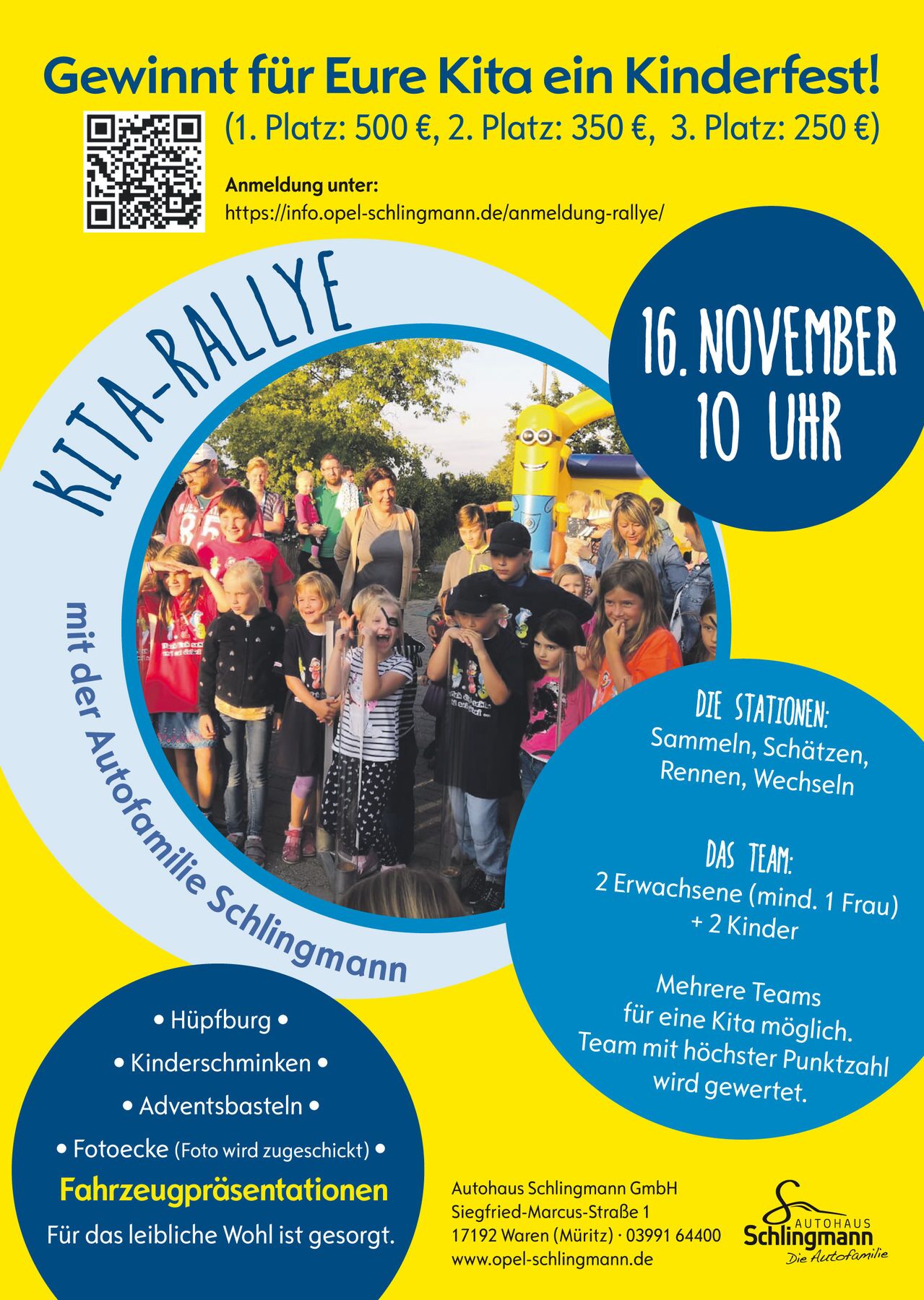 Gewinnt für Eure Kita ein Kinderfest