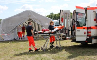 DRK MTF Einsatzübung Teterow