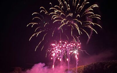Höhenfeuerwerk Veranstaltung Klink