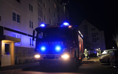 Waren (Müritz): Feuerwehreinsatz