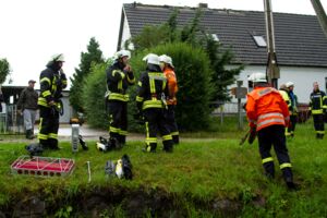 Blitzeinschlag in Schwastorfer Wohnhaus