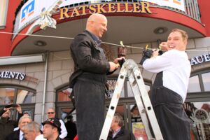 Geldbörsenwäsche im Ratskeller Waren (Müritz)