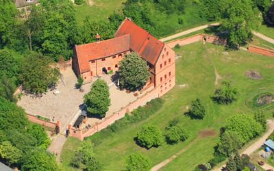 Luftbild Alte Burg Penzlin