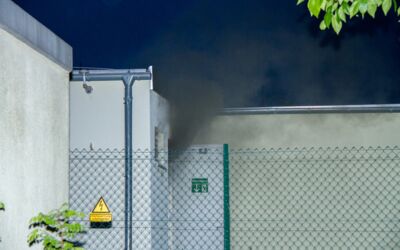 Brand E.DIS Waren (Müritz) Teterower Straße