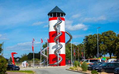 Leuchtturm Kaufhaus Stolz Rechlin