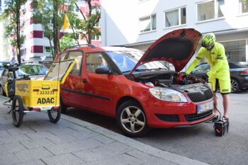 Gelbe Engel: Mit dem E-Bike zur Panne