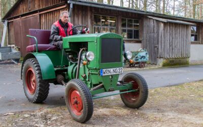 Traktoren im Agroneum