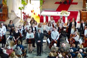 Jugendstreichorchester Kreismusikschule Müritz in Neerpelt