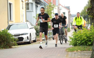 Laufveranstaltung um die Müritz laufen