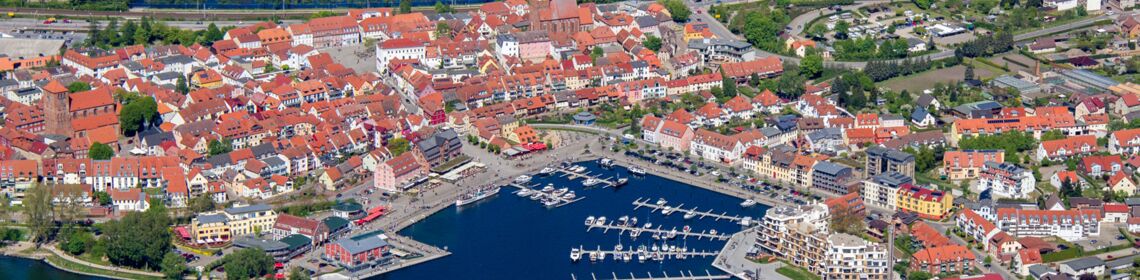 Luftbild Waren (Müritz)