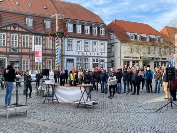 Demonstration Waren (Müritz)