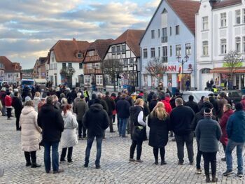 Demonstration Waren (Müritz)