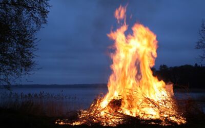 Johannesfeuer Mecklenburgische Seenplatte