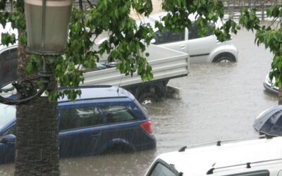Wasserschaden beim Pkw Unwetter