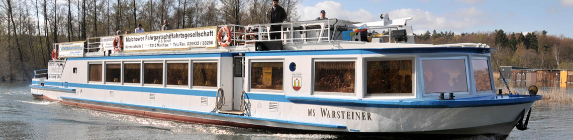 Fahrgastschifffahrt Müritz Blau-Weisse-Flotte