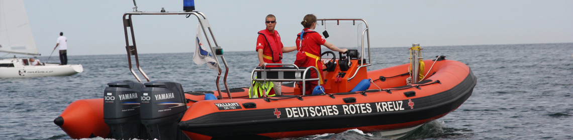 DRK Wasserrettung Rettungsschwimmer Müritz