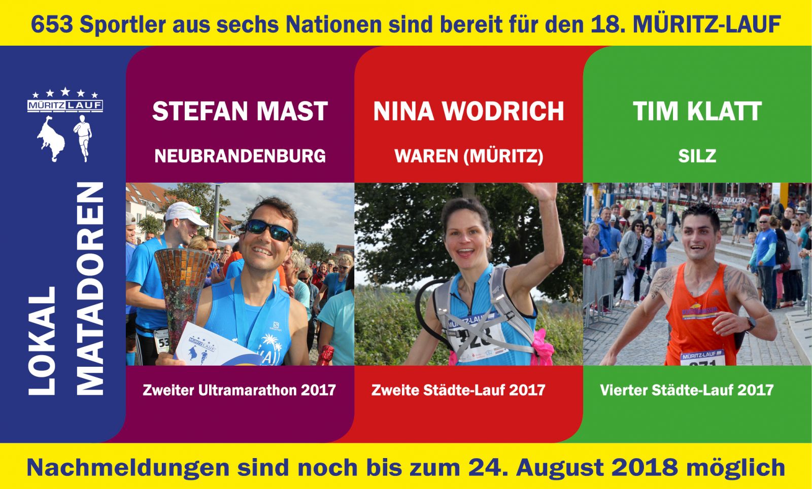 Müritz-Lauf bereits 653 Sportler angemeldet