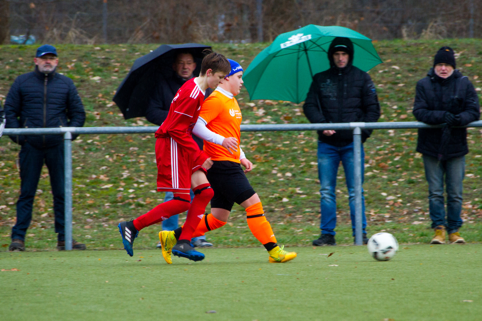 Fußballspiel SV Waren 09 B-Jugend