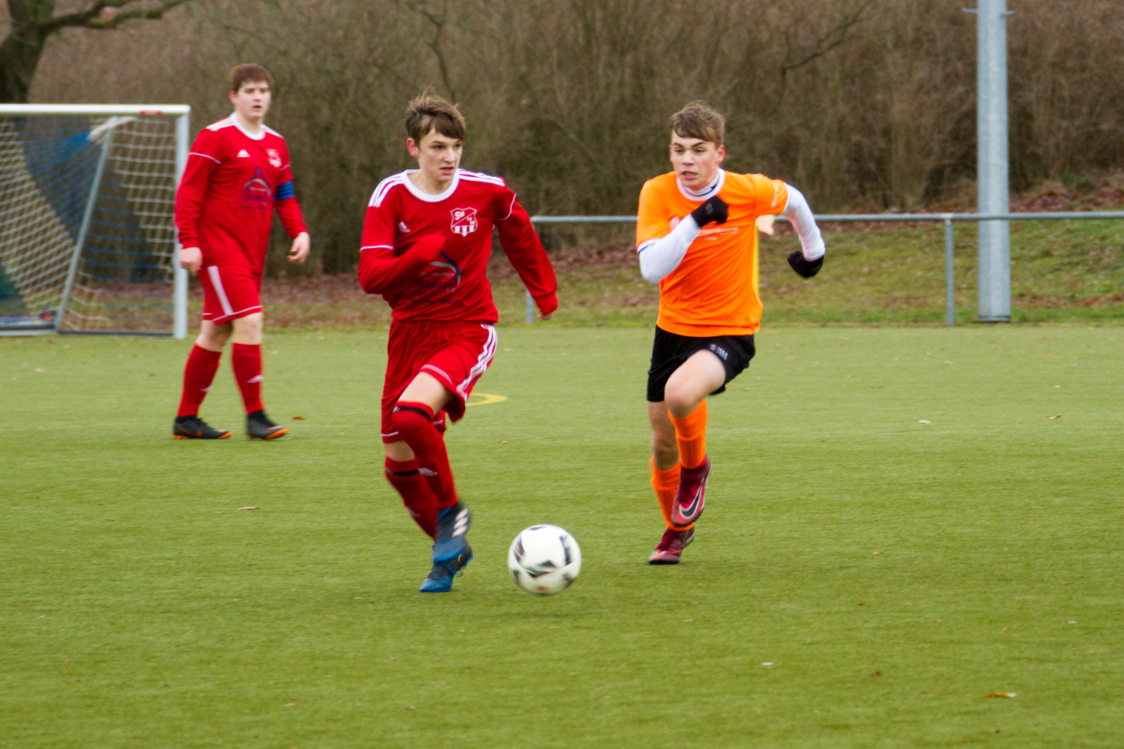 Fußballspiel SV Waren 09 B-Jugend